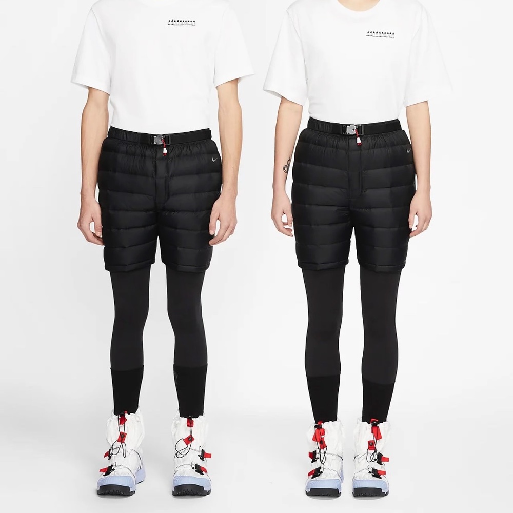 NikeCraft: Down Shorts (Black)